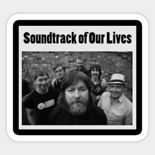 SOUNDTRACK OF OUR LIVES MERCH VTG Sticker